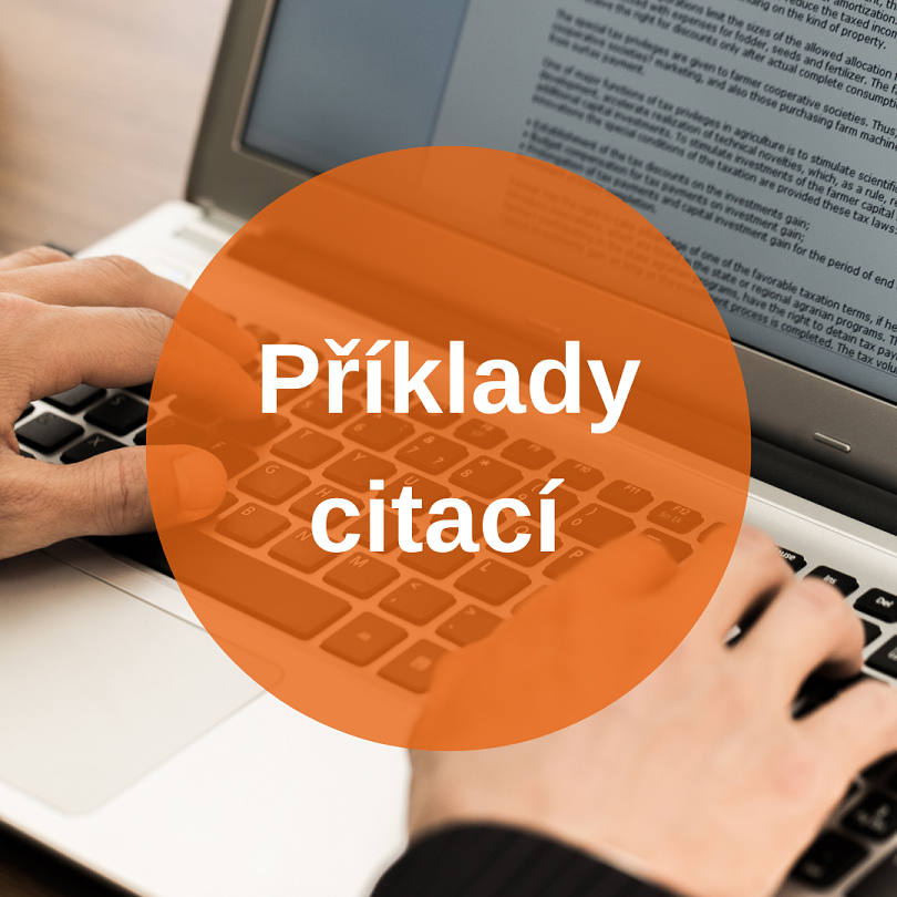 Příklady citací